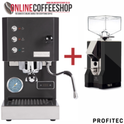 Profitec GO with Eureka Mignon Silenzio Grinder