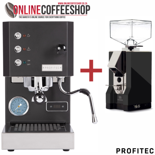 Profitec GO with Eureka Mignon Silenzio Grinder